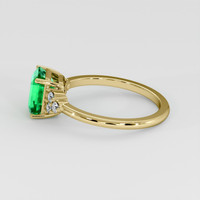 2.77 Ct. Emerald Ring, 18K Yellow Gold 4