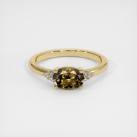 1.15 Ct. Gemstone Ring, 18K Yellow Gold 1