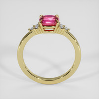 1.86 Ct. Pinkish Red Ruby Ring, 18K Yellow Gold 3