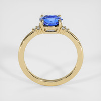 1.93 Ct. Blue Sapphire Ring, 18K Yellow Gold 3