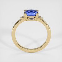 1.24 Ct. Blue Sapphire Ring, 18K Yellow Gold 3