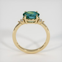 2.00 Ct. Bi Color Sapphire Ring, 18K Yellow Gold 3