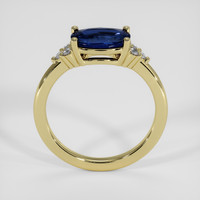 1.49 Ct. Blue Sapphire Ring, 18K Yellow Gold 3