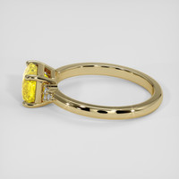 2.11 Ct. Yellow Sapphire Ring, 18K Yellow Gold 4