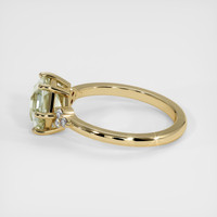 2.77 Ct. Sapphire Ring, 18K Yellow Gold 4