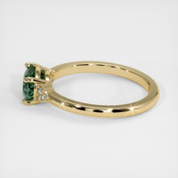 1.22 Ct. Sapphire Ring, 18K Yellow Gold 4