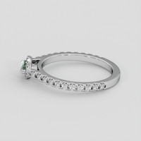 0.50 Ct. Alexandrite Ring, 10K White Gold 4