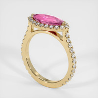 1.95 Ct. Sapphire Ring, 14K Yellow Gold 2