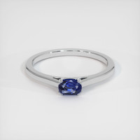 0.48 Ct. Sapphire Ring, Platinum 950 1