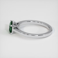 1.05 Ct. Green Sapphire Ring, Platinum 950 4