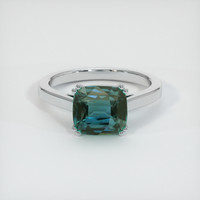 4.11 Ct. Sapphire Ring, Platinum 950 1