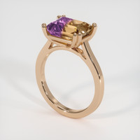 3.41 Ct. Gemstone Ring, 14K Rose Gold 2