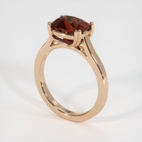 2.94 Ct. Gemstone Ring, 14K Rose Gold 2