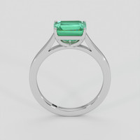 1.63 Ct. Emerald Ring, Silver 3