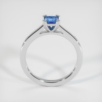 0.44 Ct. Sapphire Ring, 14K White Gold 3