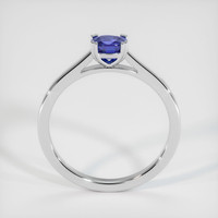 0.48 Ct. Sapphire Ring, 14K White Gold 3