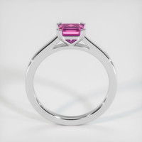 0.68 Ct. Pink Sapphire Ring, 14K White Gold 3