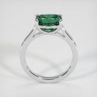 3.08 Ct. Sapphire Ring, 14K White Gold 3