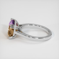 3.41 Ct. Gemstone Ring, 18K White Gold 4