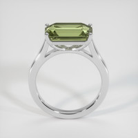 5.02 Ct. Bi Color Sapphire Ring, 18K White Gold 3