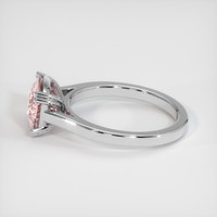 3.41 Ct. Sapphire Ring, 18K White Gold 4