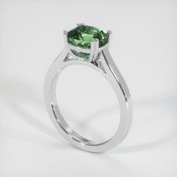 2.78 Ct. Sapphire Ring, 18K White Gold 2