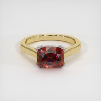 2.94 Ct. Gemstone Ring, 14K White & Yellow 1