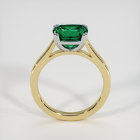 3.08 Ct. Sapphire Ring, 18K White & Yellow 3