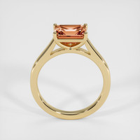 1.78 Ct. Orange Tourmaline Ring, 10K Yellow Gold 3