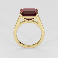 4.71 Ct. Pinkish Red Rubellite Tourmaline Ring, 14K Yellow Gold 3