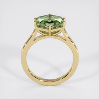 3.72 Ct. Green Sapphire Ring, 14K Yellow Gold 3