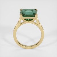 5.15 Ct. Green Sapphire Ring, 14K Yellow Gold 3