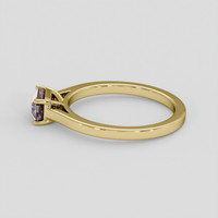 1.12 Ct. Bi Color Sapphire Ring, 14K Yellow Gold 4