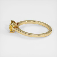 0.72 Ct. Sapphire Ring, 14K Yellow Gold 4