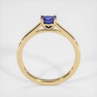 0.48 Ct. Sapphire Ring, 18K Yellow Gold 3