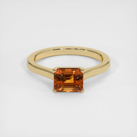 1.45 Ct. Gemstone Ring, 18K Yellow Gold 1