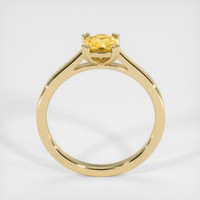 0.72 Ct. Sapphire Ring, 18K Yellow Gold 3