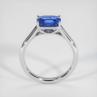 2.59 Ct. Blue Sapphire Ring, Platinum 950 3