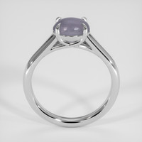 1.40 Ct. Grey Sapphire Ring, Silver 3