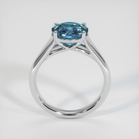 2.12 Ct. Sapphire Ring, 18K White Gold 3