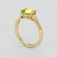 2.68 Ct. Yellow Sapphire Ring, 14K Yellow Gold 2