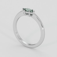 0.34 Ct. Alexandrite Ring, Silver 2