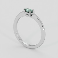 0.32 Ct. Alexandrite Ring, Silver 2