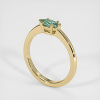 0.50 Ct. Alexandrite Ring, 10K Yellow Gold 2