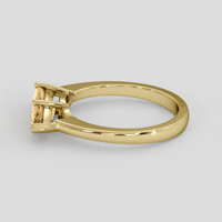 1.91 Ct. Yellowish Orange Precious Topaz Ring, 14K Yellow Gold 4