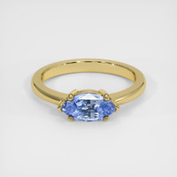 2.01 Ct. Sapphire Ring, 14K Yellow Gold 1