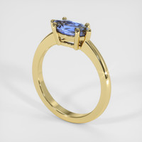 2.01 Ct. Sapphire Ring, 14K Yellow Gold 2
