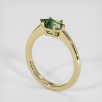 1.11 Ct. Bi Color Sapphire Ring, 18K Yellow Gold 2