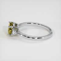 1.78 Ct. Yellow Sapphire Ring, Platinum 950 4