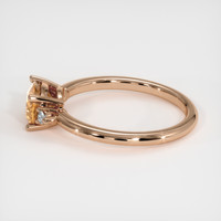 1.11 Ct. Gemstone Ring, 14K Rose Gold 4